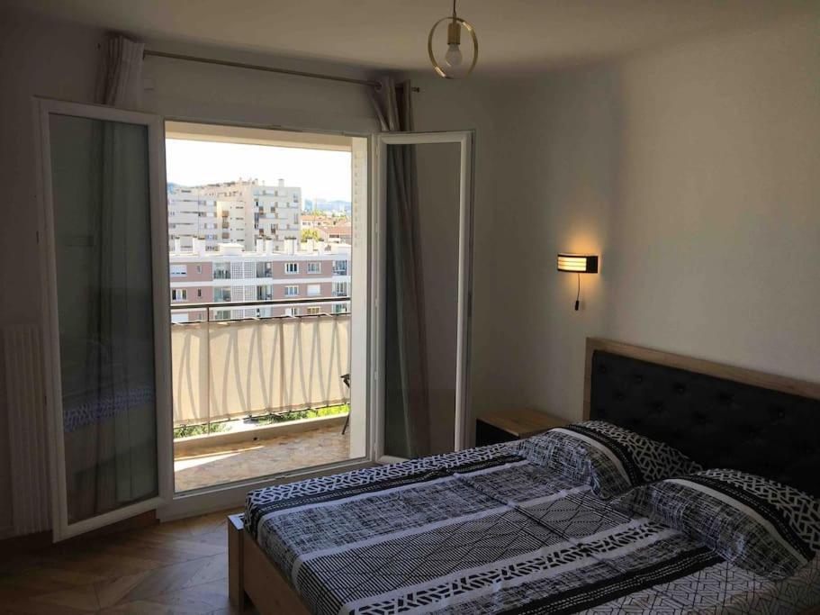 St Velodrome 3 Chambres Parking 8 Couchages Neuf Marseille Bagian luar foto
